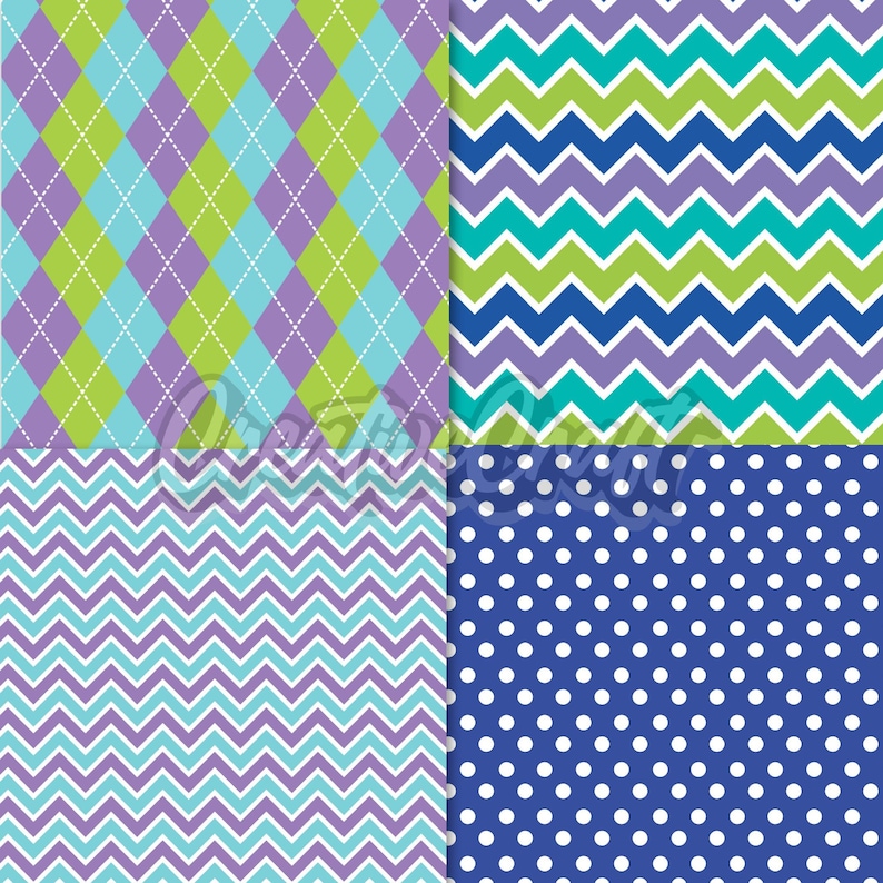 20 Monster Inc Digital Papers 300 DPI Maximum Quality, monster inc scrapbooking, monster inc printables papers designs, instant download image 4