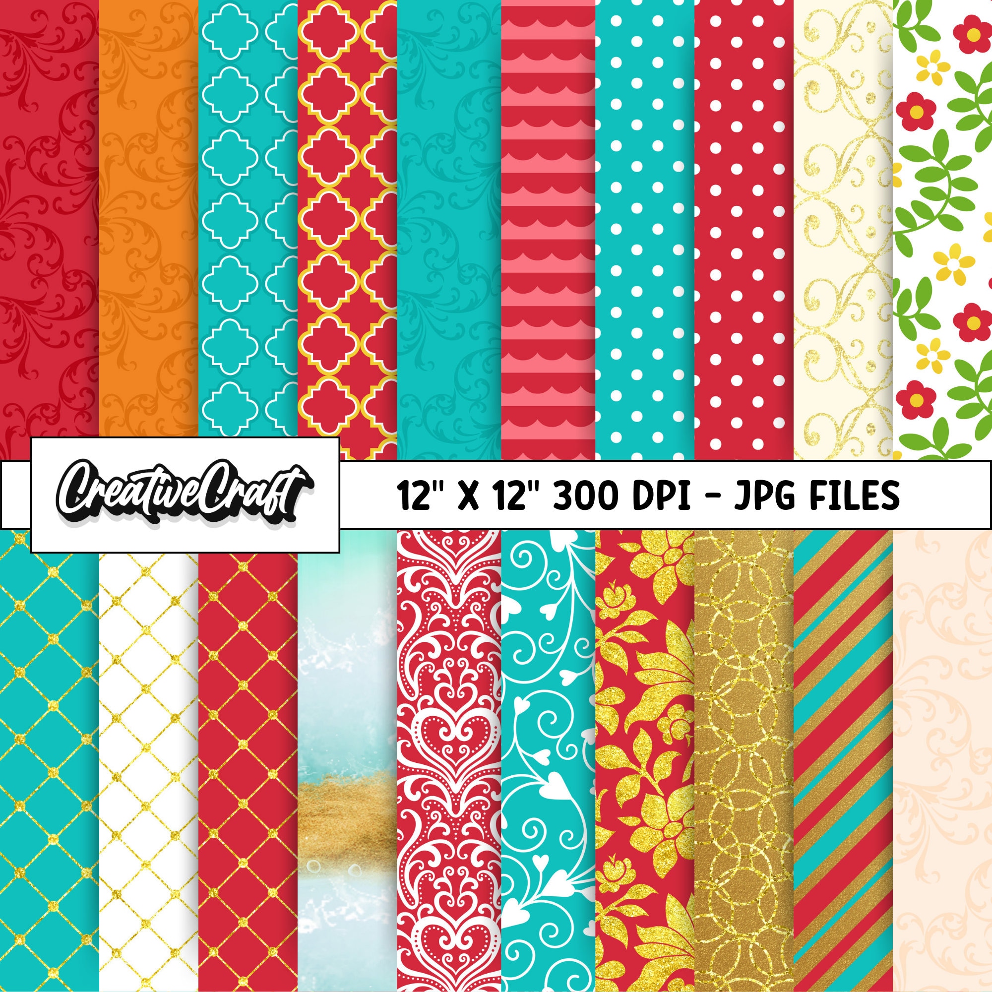 20 Elena of Avalor Digital Papers 300 DPI Maximum Quality, elena of avalor scrapbook, princess printables papers designs, instant download