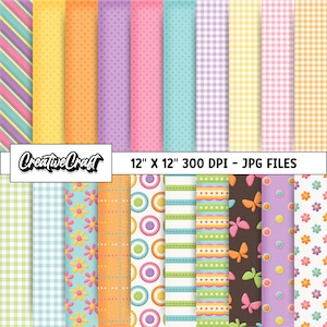 Papéis digitais de 20 pássaros, qualidade máxima de 300 DPI, scrapbooking de pássaros, designs de papel para impressão de pássaros, download instantâneo