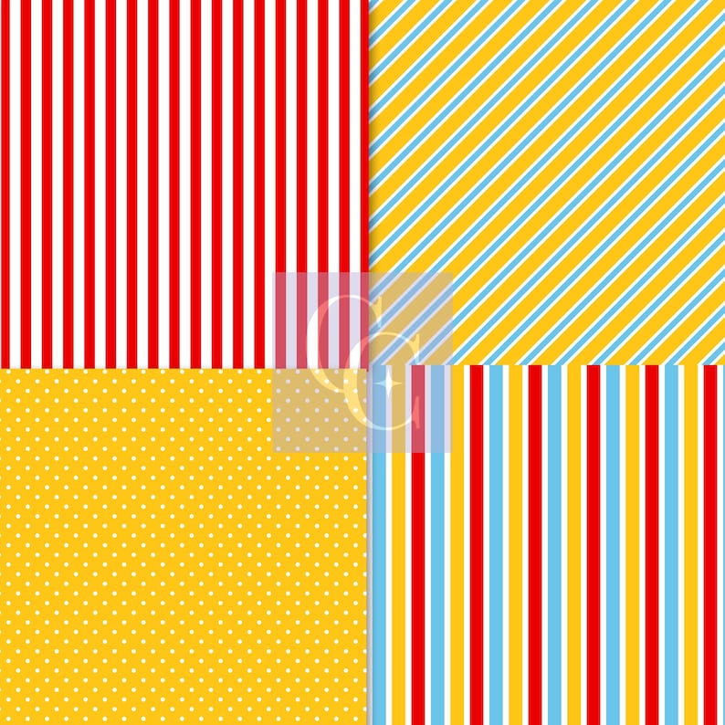 20 Papeles Digitales Mickey el Ratón 300 DPI Máxima Calidad, scrapbooking mickey, diseños papeles imprimibles mickey, descarga instantánea imagen 6