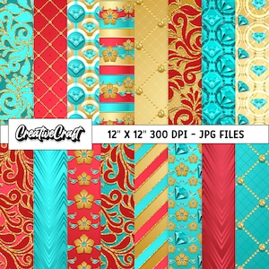 16 Papeles Digitales Elena de Avalor 300 DPI Máxima Calidad, scrapbook elena de avalor, diseños imprimibles princesa, descarga instantánea