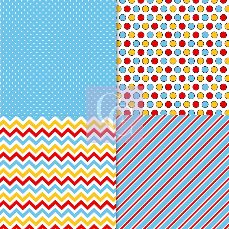 20 Papeles Digitales Mickey el Ratón 300 DPI Máxima Calidad, scrapbooking mickey, diseños papeles imprimibles mickey, descarga instantánea imagen 4