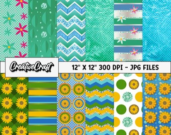12 Princess Frozen Digital Papers 300 DPI maximale kwaliteit, bevroren scrapbooking, bevroren afdrukbare papierontwerpen, instant download