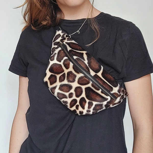 Sac banane girafe