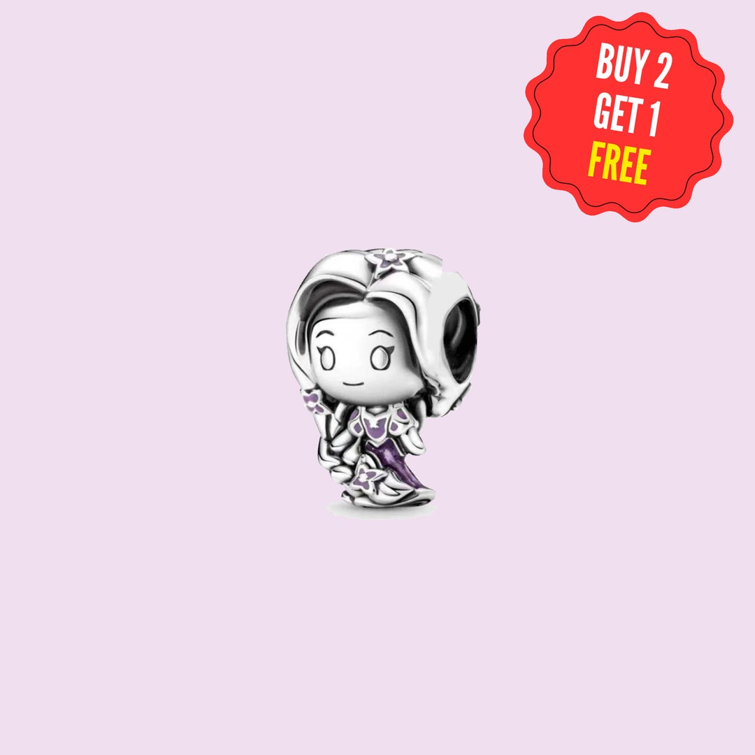 Charm Disney Rapunzel Princess ,charm for Bracelets,charm Girl, Mother