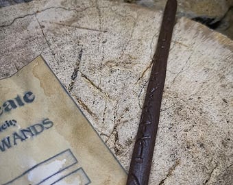 Enchanted Handcrafted Magic Wand – Premium Wooden Wand for Wizards, Cosplay, Rituals & Collectors – With Certificate of Authenticity