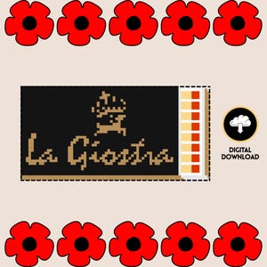 La Giostra Florence Matchbox Needlepoint Canvas Digital Chart PAINT-YOUR-OWN