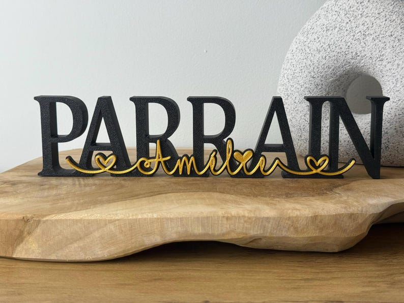 Personalized Nanny Sign with Name - Choice of Colors - End-of-Year Gift for Nanny/Auntie image 5