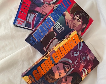 MADE TO ORDER - Verwarmde rivaliteit door Rachel Reid - Handgemaakt reboundboek
