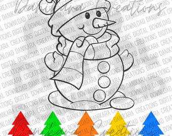 Snowman Your Own Cookie PNG, Christmas Paint Your Own PNG, Snowman PYO Cookie, Paint your own Snowman, Snowman Cookie, Frosty Paint Your Own