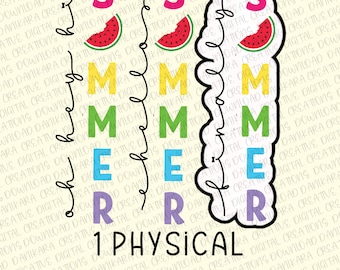 Sommer Ausstechform &/oder PNG, Hallo Sommer Ausstechform w / PNG, Endlich Sommer PNG, Endlich Sommer Ausstechform Hallo Sommer Ausstechform