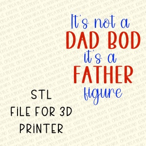 Father Figure Word Plaque STL, Father&#39;s Day STL, Father Figure Cookie, Father&#39;s Day Cookie Cutter Stl, Father Figure Cookie Cutter STL