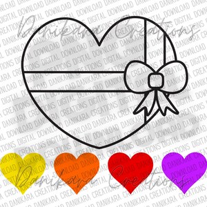 Valentine&#39;s Day Paint Your Own, Valentines Banner Paint Your Own PNG, PYO Cookie PNG, Heart pyo png, Paint Your Own, Valentine&#39;s Day pyo,