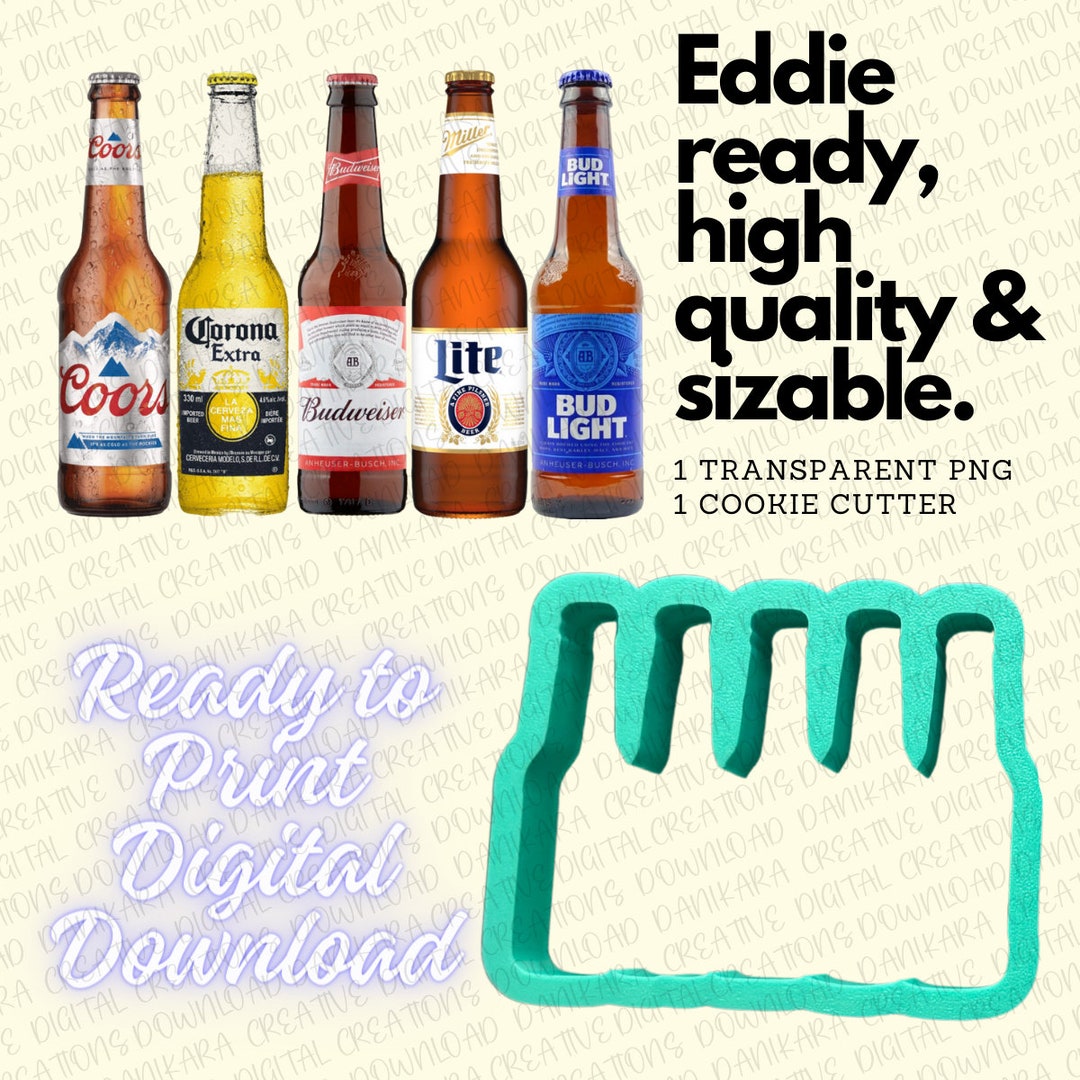 Beer PNG & Cutter, Beer 5 Pack PNG W/ Physical Cutter, Beer Png, Beer ...