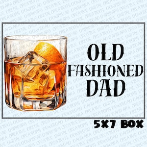 Old Fashioned Father&#39;s Day STL & PNG Set, Father&#39;s Day Cookie STL, Old Fashioned Cookie, Father Png, Father&#39;s Day Golf Set STLs pNGs