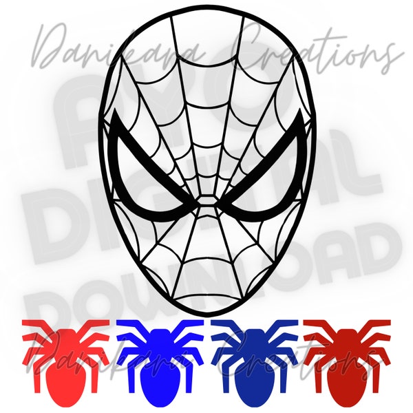 Spider Superhero Paint Your Own Cookie, Paint Your Own PNG, PYO Cookie PNG, Custom pyo png, Paint Your Own Superhero, Custom Paint Your Own