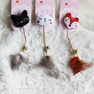 Katzen Spielzeug, Katzen, Fuchs, Süßes Geschenk für Katzen, Chubby Cat, Cute Cat, Plüsch Spielzeug, Chibi Toy, Cartoon, knuffig, niedlich