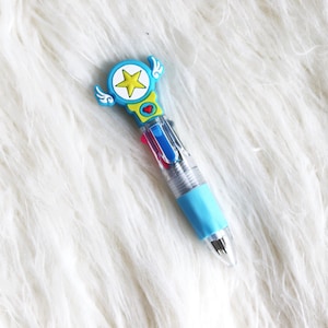 Cute Card Captor Sakura Wand Star Multicolor Kugelschreiber, Rot, Schwarz, Blau, Grün, chibi, süß, Kawaii, Geschenk, Xmas, Ostern, Valentine