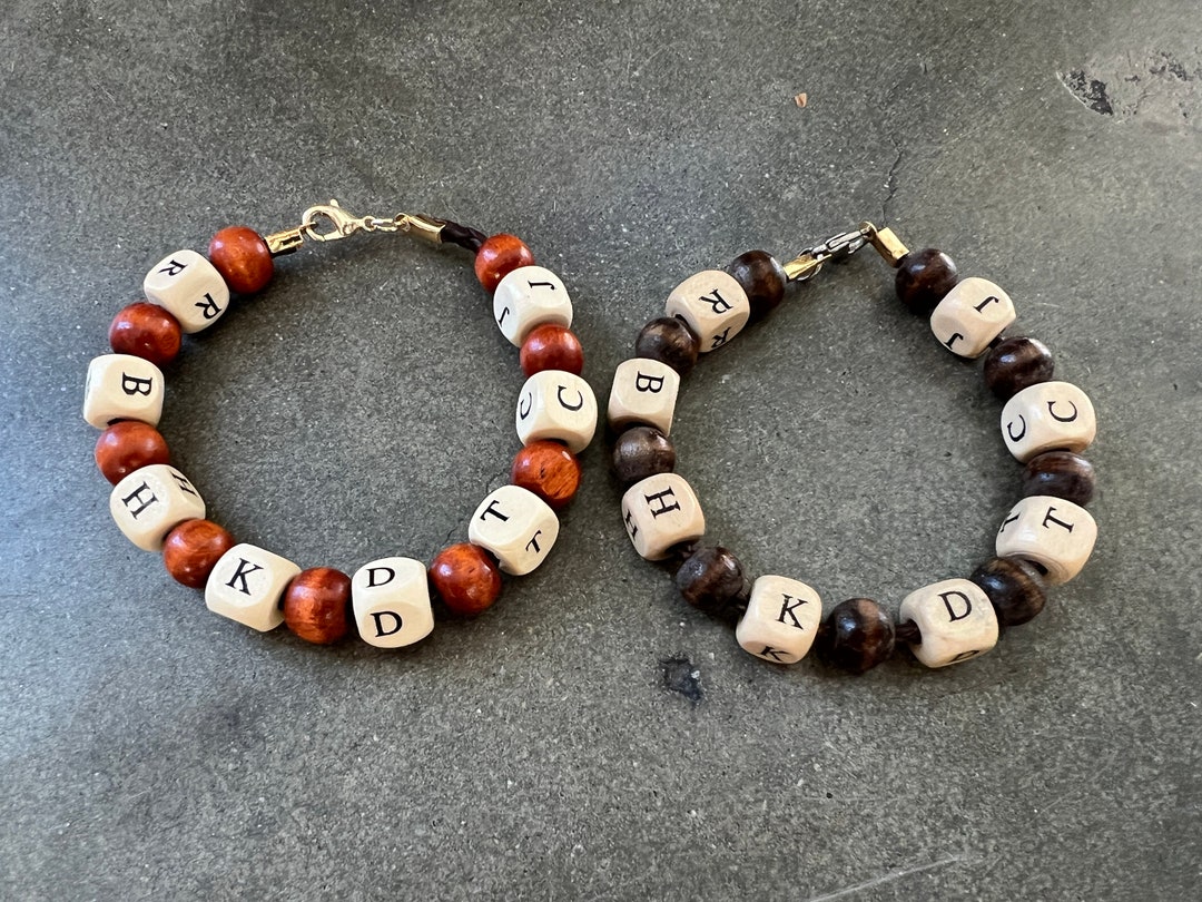 Handmade Beaded Name Bracelets/new Letter Beads/ Heishi Handmade Name  Bracelets/6mm Personalized Name Bracelets/heishi Stretch Bracelets - Etsy  Denmark