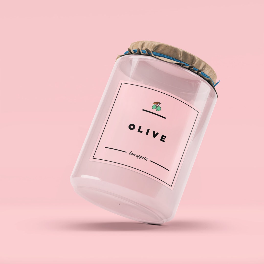 Spice Jar Label Template Printable Spice Stickers Kitchen Etsy