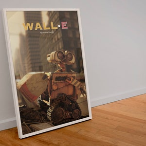 Wall E Poster | Digital Movie Poster | Printable Movie Poster | Wall Art Print | Housewarming Gift | Poster Gift | Gift for Movie Lover
