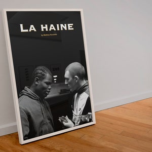 La Haine Poster | Digital Movie Poster | Printable Movie Poster | Wall Art Print | Housewarming Gift | Poster Gift | Gift for Movie Lover