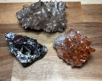 3 pcs. of Mixed Scandinavian Minerals