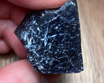 Fluorite Included with Bismuthite from Yaogangxian