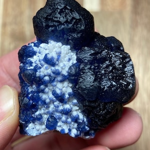Blueberry Fluorite Huanggang Mine Inner Mongolia