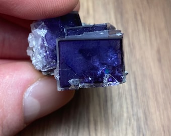 Extreme Color Saturation Fluorite from Yaogangxian