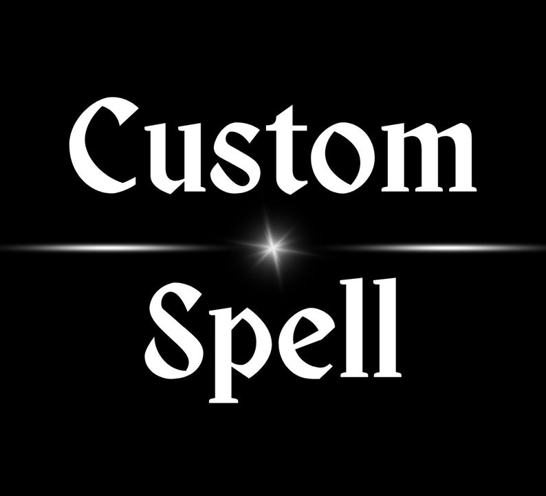 CUSTOM SPELL, Spell Personilized For You, Custom Wish, Personalized Spell, Fast Casting, Unique Spell, White Magic, Powerful Spell image 1