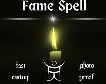 FAME SPELL, Become Famous And Popular Spell, Strong Fame Spell, Social Media Spell, Popular Spell, Same Day Fast Casting Spell