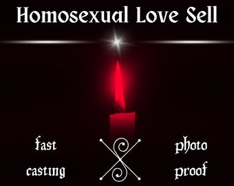 HOMOSEXUAL LOVE SPELL, Attract Love Spell, Lgbtq Love Spell, Relationship Spell, White Magic, Fast Casting Result, New Lover Spell