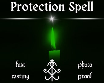 PROTECTION SPELL, Protect Yourself From Negativity, Curse Removal Spell,Negative Energy Removal, Cleansing Spell,Cleanse All Negative Energy