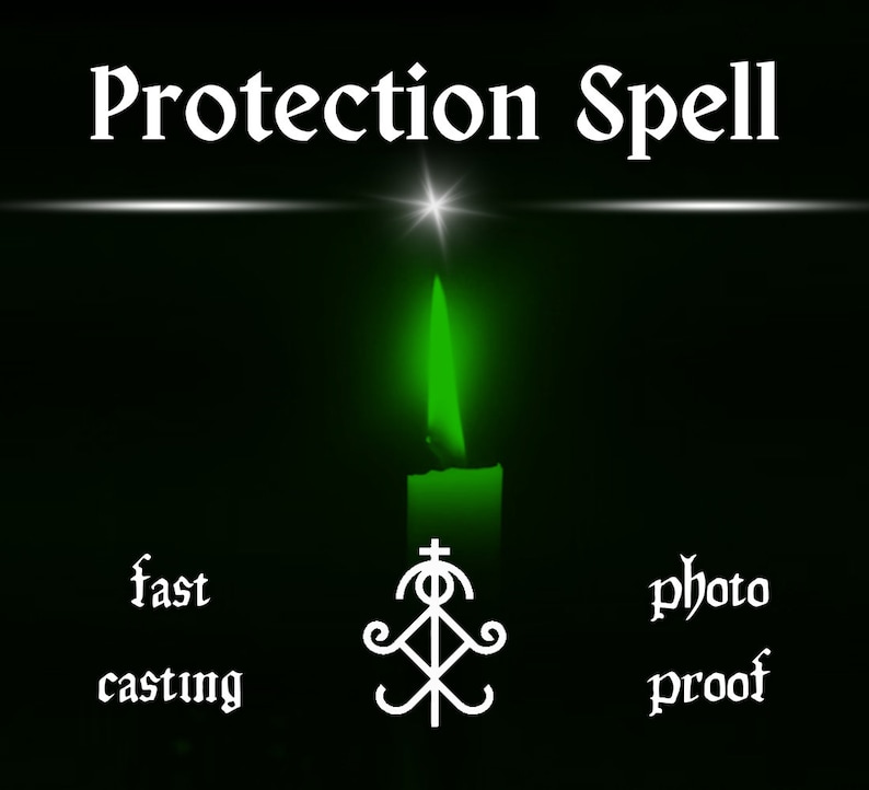 PROTECTION SPELL, Protect Yourself From Negativity, Curse Removal Spell,Negative Energy Removal, Cleansing Spell,Cleanse All Negative Energy image 1