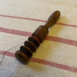 Vintage Wooden Spindle