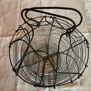 French Vintage Wire Basket