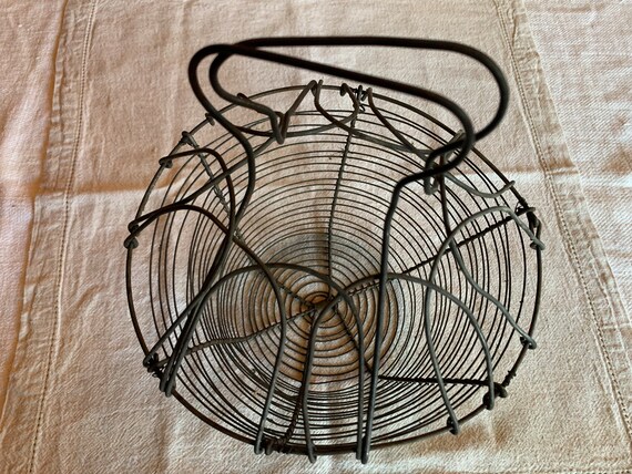 フランス ヴィンテージ ワイヤーバスケット 小物入れ ディスプレイ