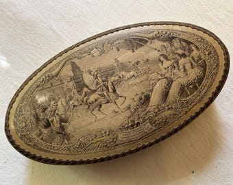 French vintage chocolate box