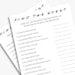 Find the Guest Game, Friends Theme Birthday Party Activity, Fillable ...