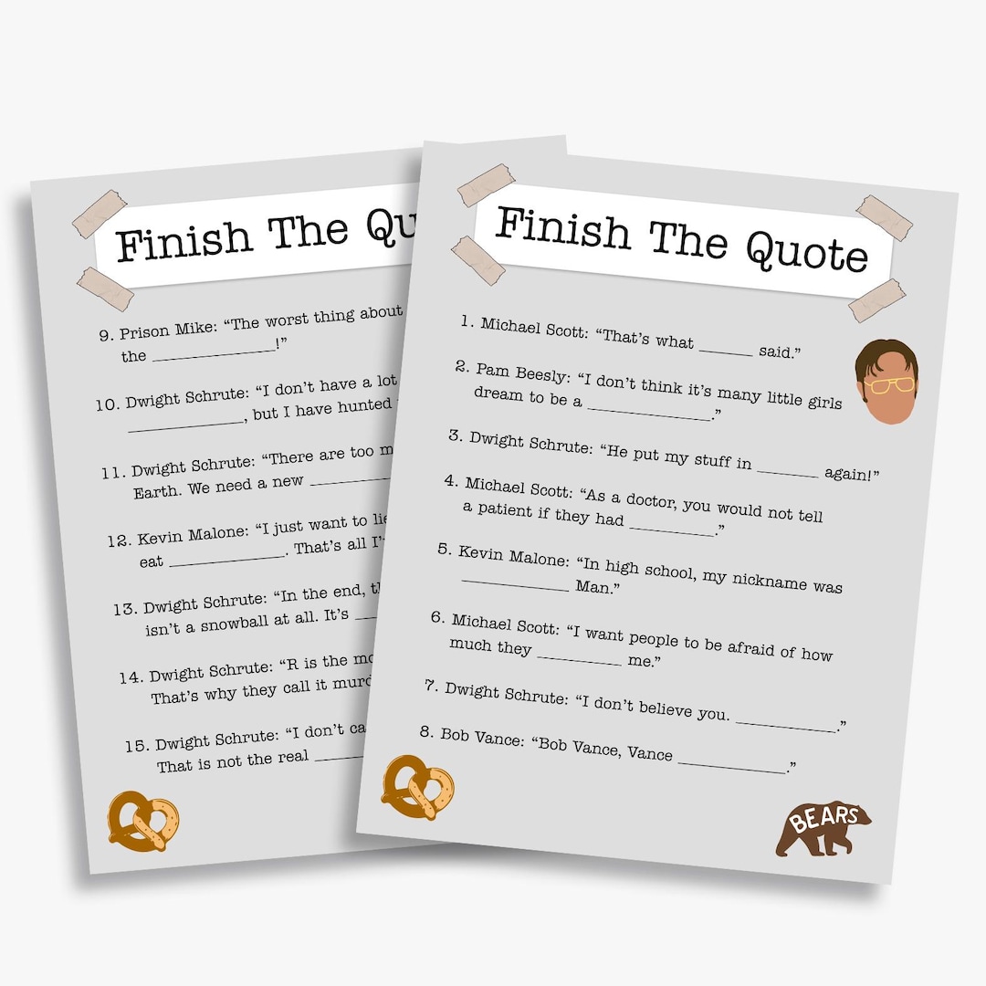 finish-the-quote-game-the-office-theme-party-activity-office-birthday