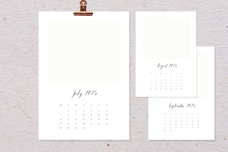 DIY Calendar 2026 Printable Template | Digital Download | Design Your ...