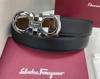 サルバトーレフェラガモ 黒ヴィンテージベルト Salvatore Ferragamo - サルヴァトーレフェラガモ ヴィンテージ