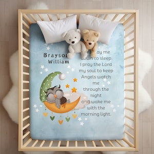 Now i lay me down to sleep blanket sale