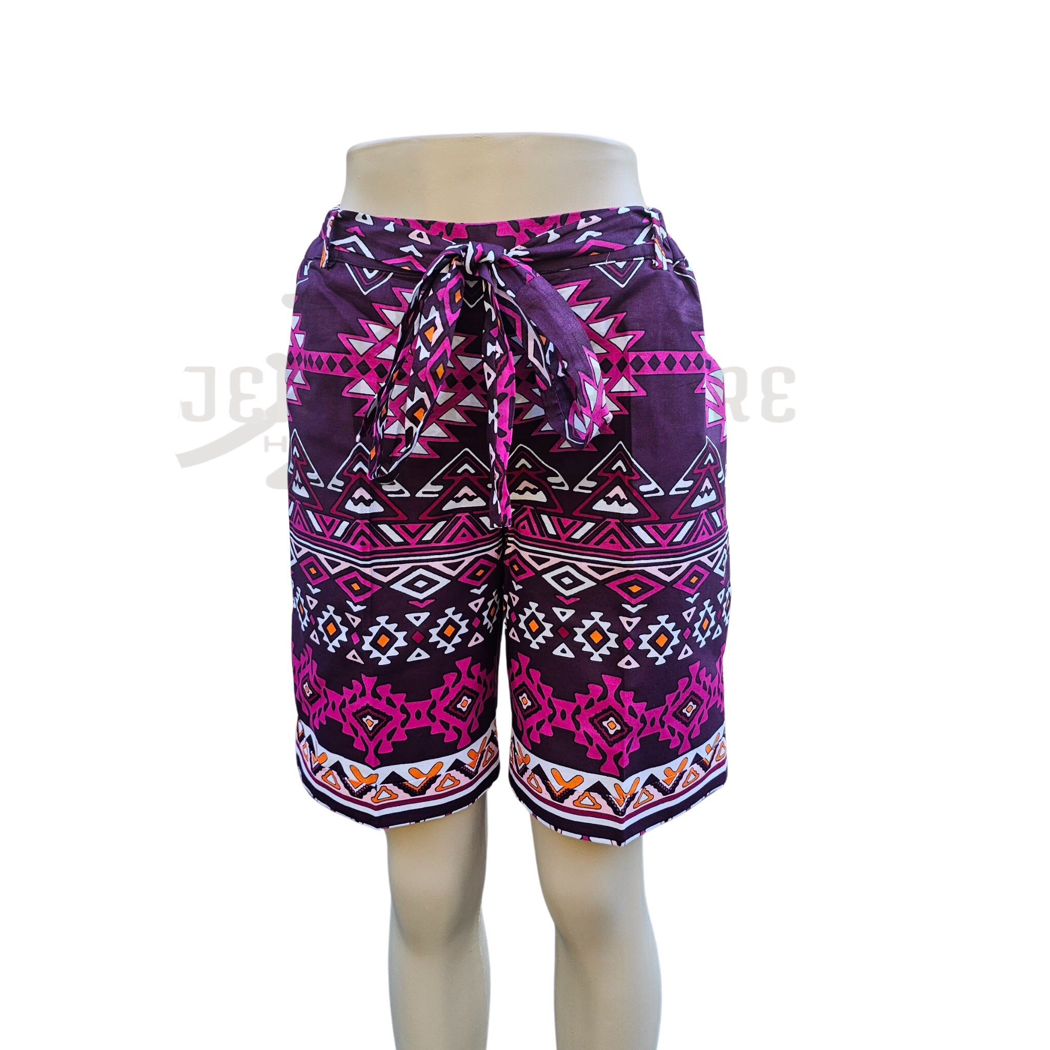 African Print Shorts 