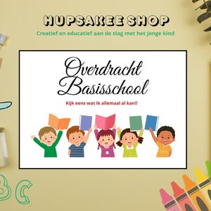 Development tracker for toddlers/preschoolers. Preparation for primary school. Transfer from primary school.