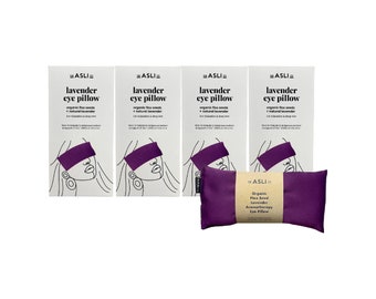 4 Lavender Eye Pillow for Restful Sleep and Relaxation