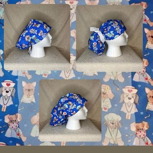 Bouffant Style Scrub Cap