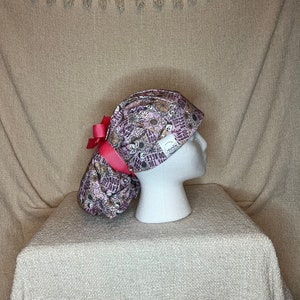 Save the Boo-bees Bouffant Scrub Cap