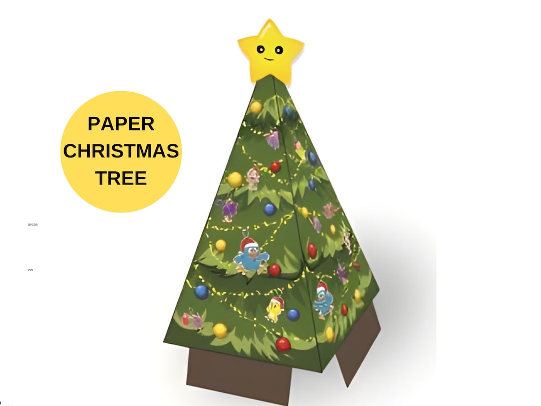 Christmas Tree Printable Activity Sheets Instant Download - Etsy